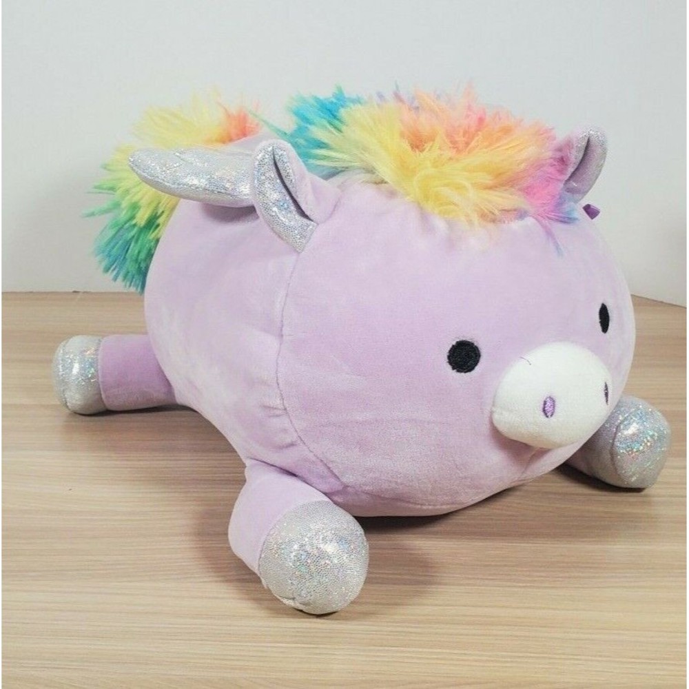Squishmallow Kellytoy Cuddlers Stefana Pegasus 9" Pillow Plush